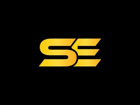 premium vector  logo  se   brand called se