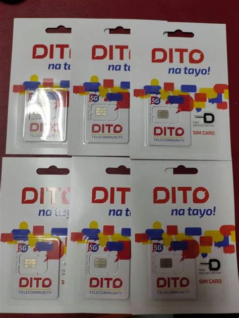 DITO SIM CARD 5G VANITY 3GB DATA FREE Lazada PH