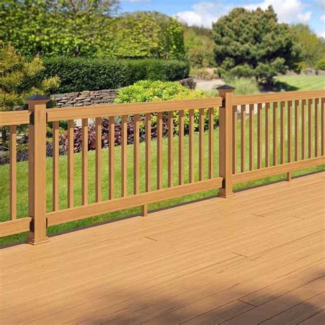 ProWood 6 Ft Southern Yellow Pine Rail Kit With B2E Balusters