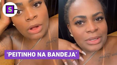 Jojo Todynho anuncia mudança radical no silicone Peitinho na bandeja