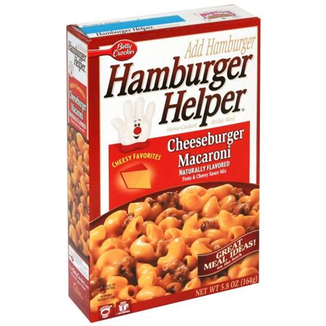 Hamburger Helper Cheeseburger Macaroni Mmm I Smell Dinner P