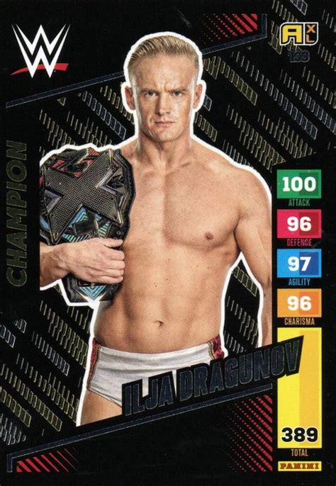 Wwe Panini Adrenalyn Xl Ilja Dragunov Crazy Card Collector