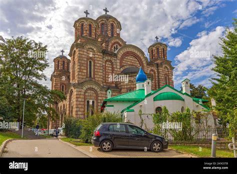 Belgrado Serbia 01 De Octubre De 2022 La Iglesia Serbia De San