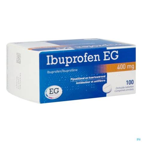 Ibuprofen EG 400 Mg Comp Pell 30 X 400 Mg Pharma Online