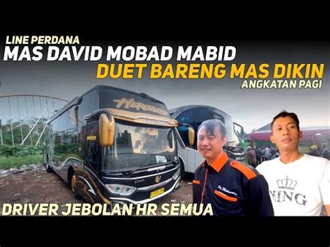 Drivernya Artis Semuaperdana Mas David Duet Bareng Mas Dikin Di