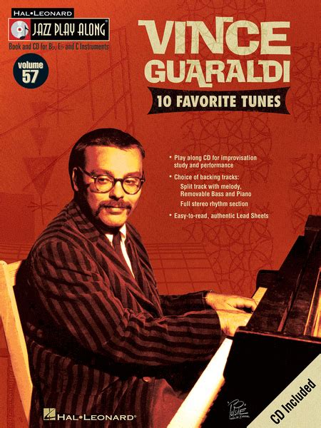 Vince Guaraldi By Vince Guaraldi Softcover With Cd Sheet Music For