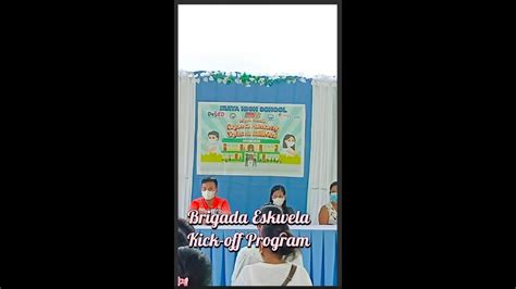 Brigada Eskwela Kick Off Program Youtube