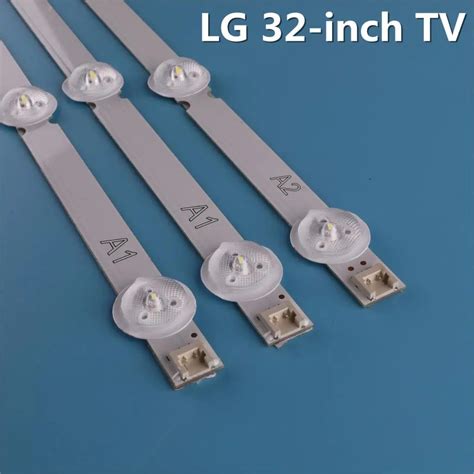 630mm A1 A2 LED lámparas de fondo Barra de tiras para LG 32 TV 6916L