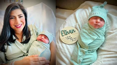 Its A Boy 💙 Kprc 2′s Cathy Hernandez Celebrates The Arrival Of Ethan