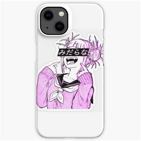 JAPANESE ANIME STICKER iPhone Case by Sirine-dba | Iphone case stickers ...