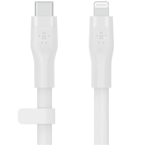 Belkin Boostcharge Flex Usb C To Lightning Cable 3m White