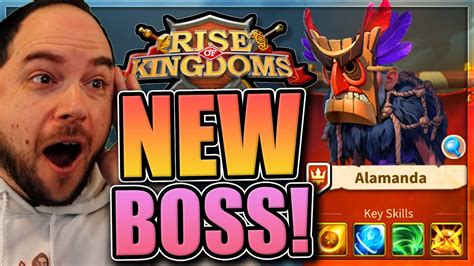 Alamanda Shamans New Ceroli Boss Rise Of Kingdoms Youtube