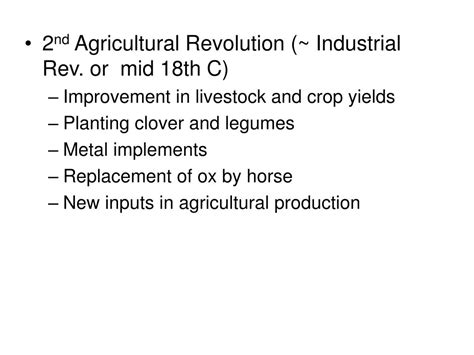 Ppt Agricultural Revolutions Powerpoint Presentation Free Download