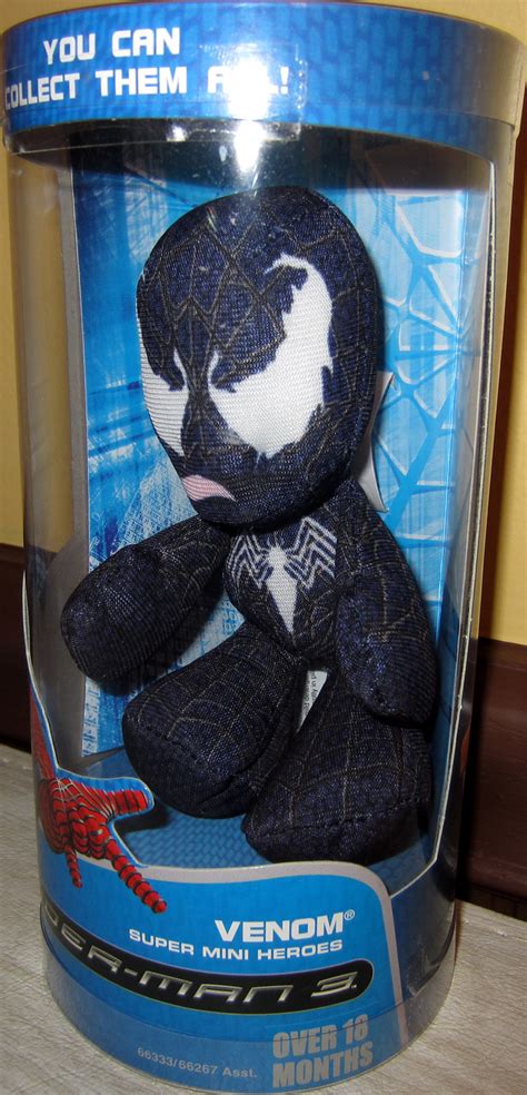 Venom Spider-Man 3 Super Mini Heroes Plush Hasbro