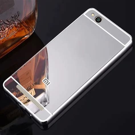 New For Xiaomi Redmi 5a Case Luxury Protective Gold Aluminum Mirror