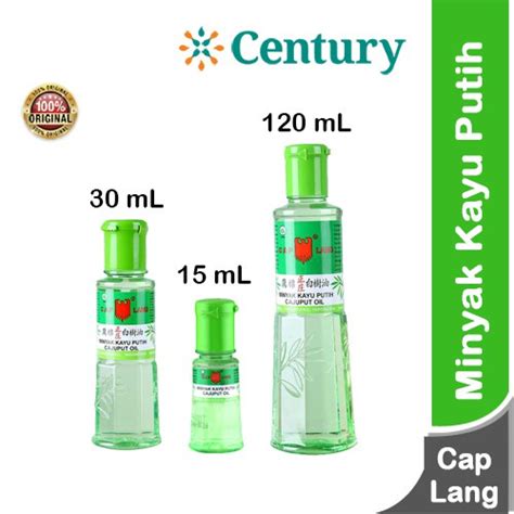 Jual Cap Lang Minyak Kayu Putih 15 ML 30 ML 120 ML Masuk Angin