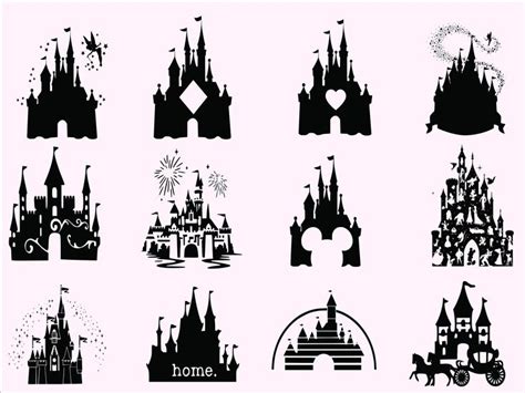 Disney Castle Cinderella SVG