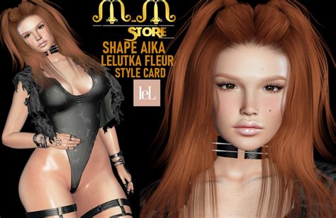 Second Life Marketplace M M Store Shape Aika Lelutka Fleur Evo Bento