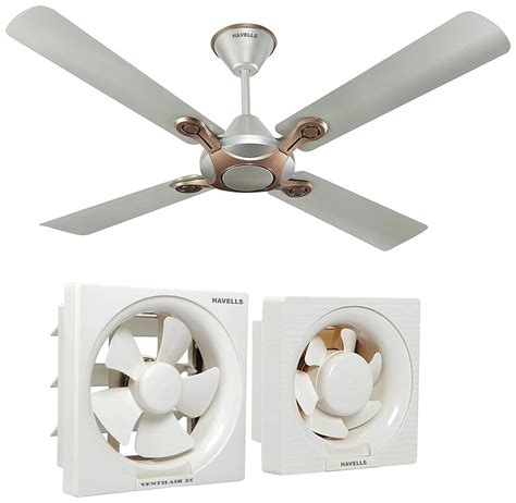 Havells Leganza Blade Mm Ceiling Fan Bronze Gold Ventil Air Dx