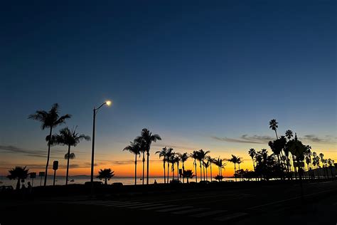 Cabrillo Boulevard Sunset Photo Of The Day Noozhawk