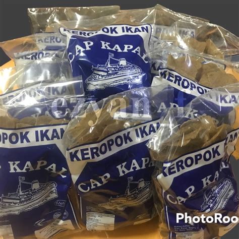 Keropok Ikan Cap Kapal Keropok Keping Keropok Ikan G Ready Stock