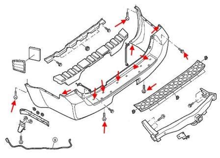 How To Remove Front And Rear Bumper Nissan Pathfinder 2005 2014