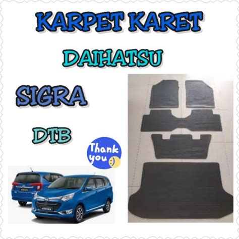 Karpet Karet Alas Lantai Daihatsu Sigra Lengkap Lazada Indonesia