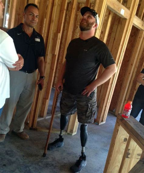 Wounded Marine Gets New Home Filled With Inspiring Messages In League