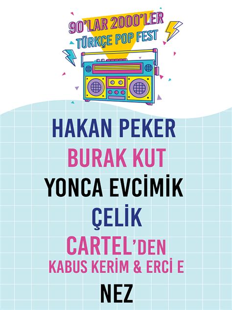 Lar Ler T Rk E Pop Fest Hakan Peker Burak Kut Yonca