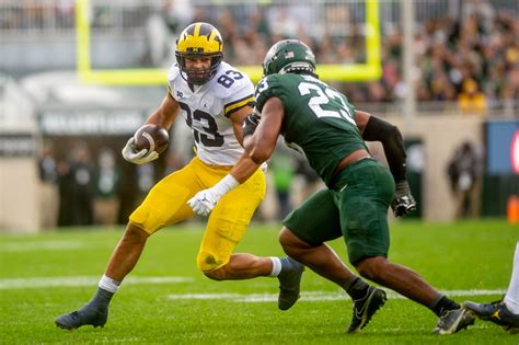 Snap Counts Pff Grades That Stood Out From Michigans Loss To Msu