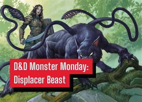 Dandd Monster Monday Displacer Beast Dungeonsolvers