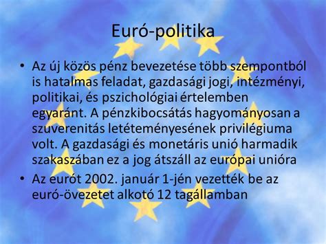 Az Eur Pai Uni Monet Ris Politik Ja Ppt Let Lteni