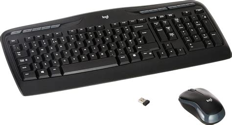 Logitech Mk330 Wireless Keyboard And Mouse Combo 24 Ghz Wireless With Usb Receiver Multimedia