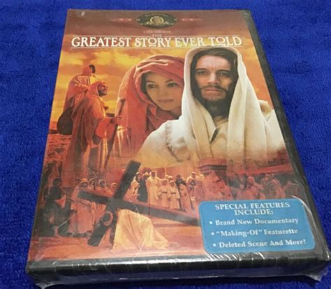 The Greatest Story Ever Told DVD 2001 2 Disc Special Edition Rare