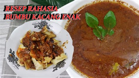 Resep Rahasia Bumbu Kacang Batagor Kupat Tahu Siomay Ala Pedagang Youtube