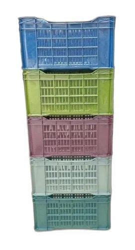 Rectangular Vegetable Plastic Crate At Rs 125 In Falna ID 26116255733