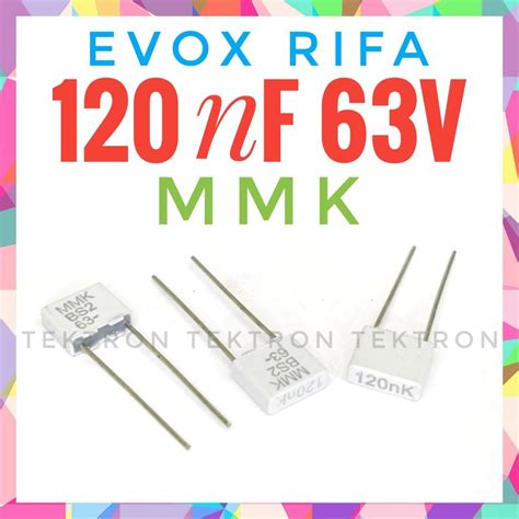 Jual Evox Rifa Kemet Nf V Mmk Film Capacitor Uf