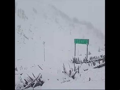 Gurez Valley Of Bandipora Receives Above 1 Ft Fresh Snowfall Road