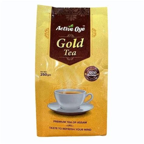 Packet Active Oye A Grade Gold Tea Assam Ctc Tea Granules Packaging Size 250 G At Rs 95pack