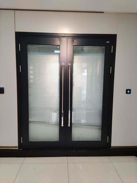 China Top Project Manufacturer Custom Double Steel Fire Proof Door Fire