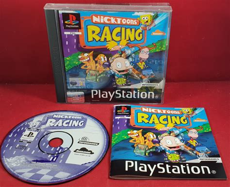 Nicktoons Racing Sony Playstation 1 Ps1 Game Retro Gamer Heaven