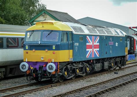 British Rail Class 47 47580 County Of Essex Locomotive Photograph By