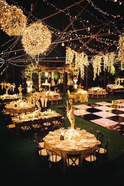 28 Amazing Wedding Reception Lighting Ideas You Can Steal