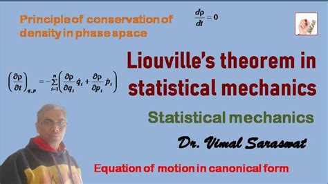 Liouville S Theorem In Statistical Mechanics L Statistical