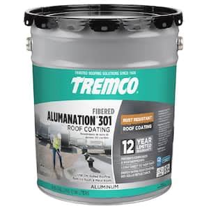 Tremco Gal Alumination Fibered Aluminum Roof Coating