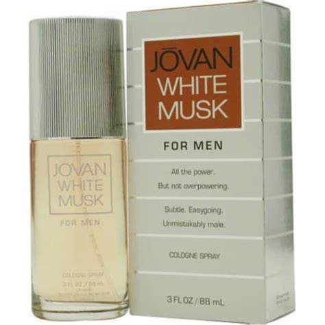 Jovan White Musk Cologne Spray 30 Oz 88 Ml For Men By Coty 3 Oz Kroger