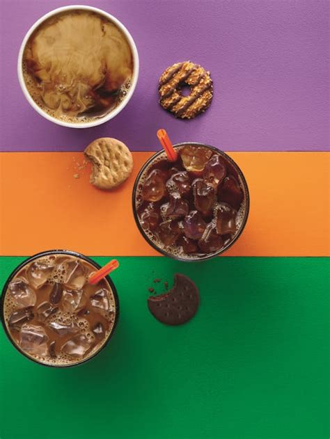 Dunkin Donuts Girl Scout Cookie Coffee Flavors Are Here And You Need To Try Them