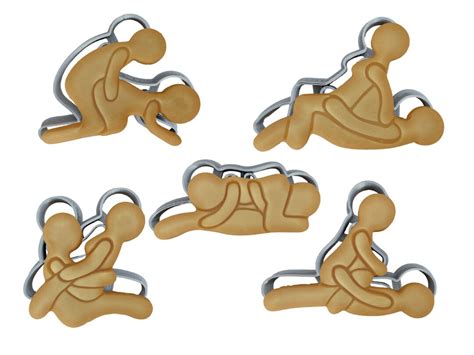 Kama Sutra Cookie Cutter Set Of Diffrent Sex Position Bachelorette