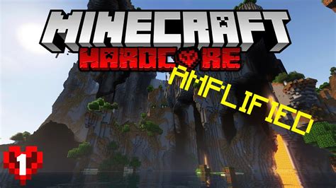 Minecraft Hardcore But Amplified Terrain Ep Youtube