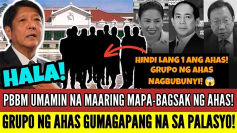 PBBM UMAMIN NA MAARING MAPA BAGSAK NG AHAS KAYA NAG IINGAT NA GRUPO NG